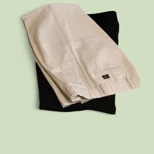 Dockers Men's Chino Pants in Beige and Black